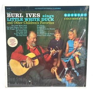 Burl Ives Little White Duck & Other Childrens Favorites Vinyl LP Harmony HS14507